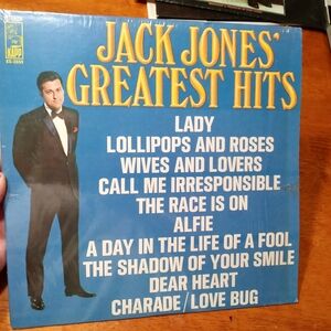 Jack Jones Greatest Hits Original 1968 Vinyl Record